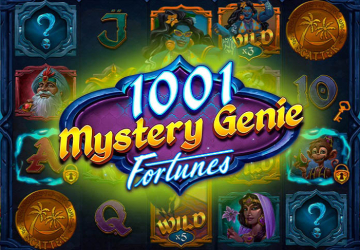 Слот 1001 Mystery Genie Fortunes в казино ЛакиДак
