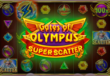 Игровой автомат Gates Of Olympus Super Scatter в казино ЛакиДак